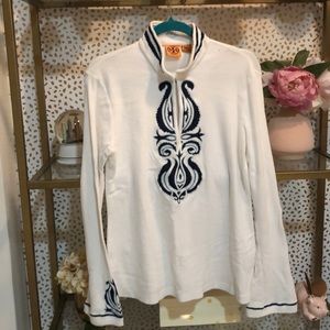 Tory Burch cotton terry tunic